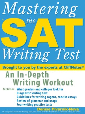 cover image of Mastering the SAT Writing Test